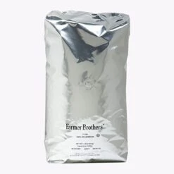 Farmer Brothers 100% Colombian Whole Bean Coffee, 5lb Bag (Replaces 3387)