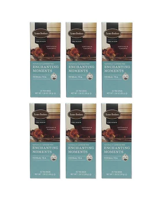 Farmer Brothers Premium: Enchanting Moments Hot Tea, 6/25 Ct Tea Boxes 1 Farmer Brothers Premium: Enchanting Moments Hot Tea, 6/25 Ct Tea Boxes