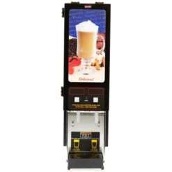 BUNN® Bunn SET00.0200 FMD-2 BLK Fresh Mix Cappuccino / Espresso Machine Hot Beverage Dispenser With 2 Hoppers -Koffee Express Sales 1631610
