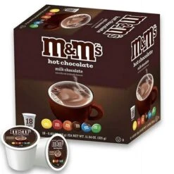 M&M's Milk Chocolate Hot Chocolate, 18 Single Serve Cups