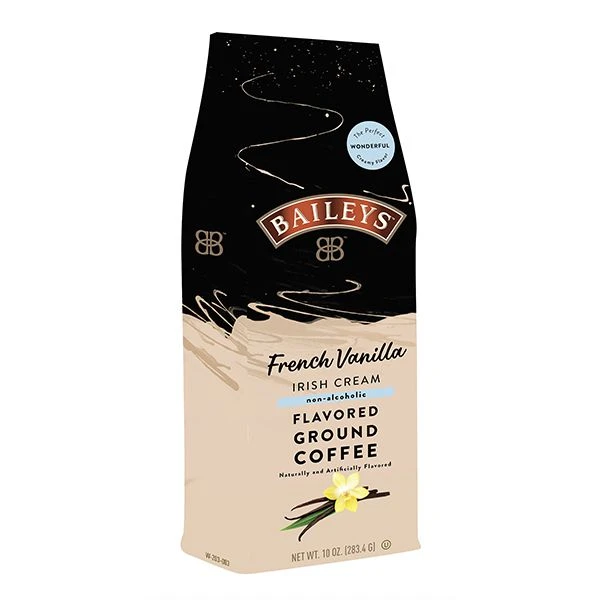 Baileys Bailey's, French Vanilla Irish Cream, Flavored Ground Coffee, 4 Bags (10oz Each) 2 Baileys Bailey's, French Vanilla Irish Cream, Flavored Ground Coffee, 4 Bags (10oz Each) - Image 2