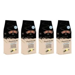 Baileys Bailey's, French Vanilla Irish Cream, Flavored Ground Coffee, 4 Bags (10oz Each) 5 Baileys Bailey's, French Vanilla Irish Cream, Flavored Ground Coffee, 4 Bags (10oz Each) -Koffee Express Sales 4 bags baileys french vanilla