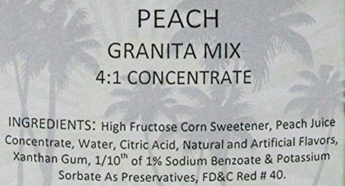 Tropical Sensations - Peach Granita Mix, 6 Bottles 64 Oz Each 3 Tropical Sensations - Peach Granita Mix, 6 Bottles 64 Oz Each - Image 3