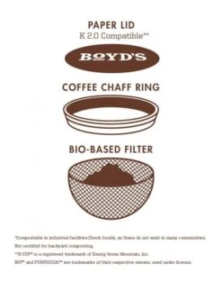 Boyd's Single Serve Coffee, 80 Compostable Single Pods (Good Morning) 9 Boyd's Single Serve Coffee, 80 Compostable Single Pods (Good Morning) -Koffee Express Sales 51xwhot55cl 1 1