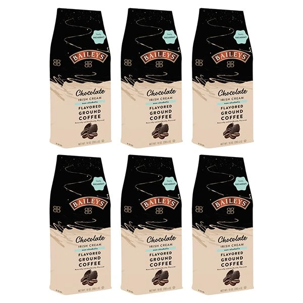 Baileys Bailey'sChocolate Irish Cream, Flavored Ground Coffee, 6 Bags, 10oz Each 3 Baileys Bailey'sChocolate Irish Cream, Flavored Ground Coffee, 6 Bags, 10oz Each - Image 3