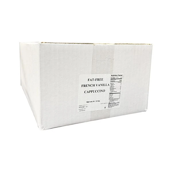 Brickhouse French Vanilla Fat Free Powdered Cappuccino Mix, 6 Bags (2lbs Each) – Rich, Creamy, And Fat Free 2 Brickhouse French Vanilla Fat Free Powdered Cappuccino Mix, 6 Bags (2lbs Each) – Rich, Creamy, And Fat Free - Image 2