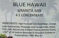 Granita Machine, Frozen Drink Blue Hawaii Slush Machine Cocktail Mix 1 Bottle -Koffee Express Sales 711pqanvdtl. sx679 1