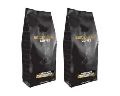 Brickhouse Ground Coffee, 2/12 Oz Bags (Chocolate Peanut Butter)