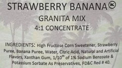 Tropical Sensations - Strawberry Banana Granita Mix, One Bottle 64 Oz -Koffee Express Sales 71yvxt5jkql. sx679