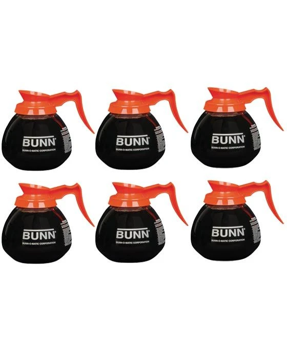 BUNN® BUNN 42401.0106 : Coffee Decanter Decaf Case Of 6 Glass 1 BUNN® BUNN 42401.0106 : Coffee Decanter Decaf Case Of 6 Glass