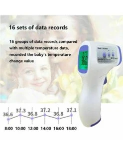 Digital LCD Infrared Thermometer Non-contact Forehead Baby Adult Temperature USA 7 Digital LCD Infrared Thermometer Non-contact Forehead Baby Adult Temperature USA -Koffee Express Sales Digital LCD Infrared Thermometer Non contact Forehead Baby Adult Temperature USA 02 2nd
