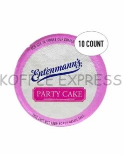 Entenmann's Single Serve Coffee, Party Cake (10 Cups) -Koffee Express Sales Entenmanns Party Cake Capsule 10 count 2nd