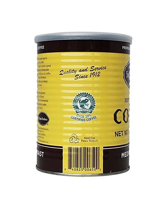 Farmer Brothers Medium Roast Ground Coffee (2 Cans/14 Oz) 3 Farmer Brothers Medium Roast Ground Coffee (2 Cans/14 Oz) - Image 3