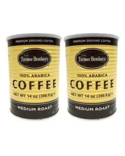 Farmer Brothers Medium Roast Ground Coffee (2 Cans/14 Oz)