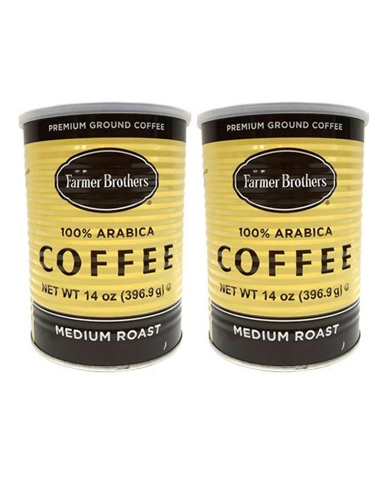 Farmer Brothers Medium Roast Ground Coffee (2 Cans/14 Oz) 1 Farmer Brothers Medium Roast Ground Coffee (2 Cans/14 Oz)