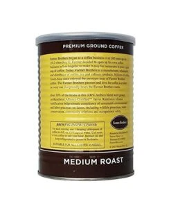 Farmer Brothers Medium Roast Ground Coffee (9 Cans/14 Oz) 9 Farmer Brothers Medium Roast Ground Coffee (9 Cans/14 Oz) -Koffee Express Sales Farmer Brothers Medium Roast Ground Coffee 9 cans 14 oz 03 2nd