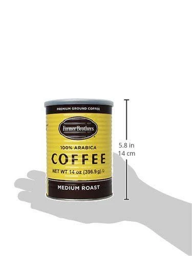 Farmer Brothers Medium Roast Ground Coffee (9 Cans/14 Oz) 2 Farmer Brothers Medium Roast Ground Coffee (9 Cans/14 Oz) - Image 2