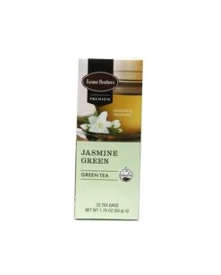 Farmer Brothers Premium Jasmine Green Hot Tea, 1/25 Ct Tea Box
