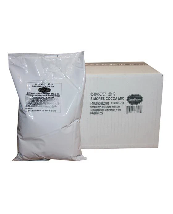 Farmer Brothers Smores Cocoa Mix, 6 Bags (2 Lbs Ea.) 1 Farmer Brothers Smores Cocoa Mix, 6 Bags (2 Lbs Ea.)
