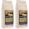 Harry & David Moose Munch Butterscotch Caramel Ground Gourmet Coffee 2 Bags