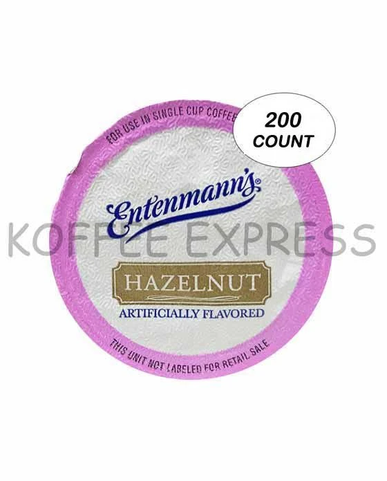 Entenmann's Hazelnut Single Serve Coffee, 200 Cups 1 Entenmann's Hazelnut Single Serve Coffee, 200 Cups
