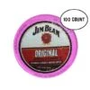 Jim Beam Original Single Serve Ground Coffee, 100 Count, Keurig 2.0 Compatible