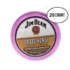 Jim Beam Spiced Honey Bourbon Flavored Single Serve Cups, 20 Cups