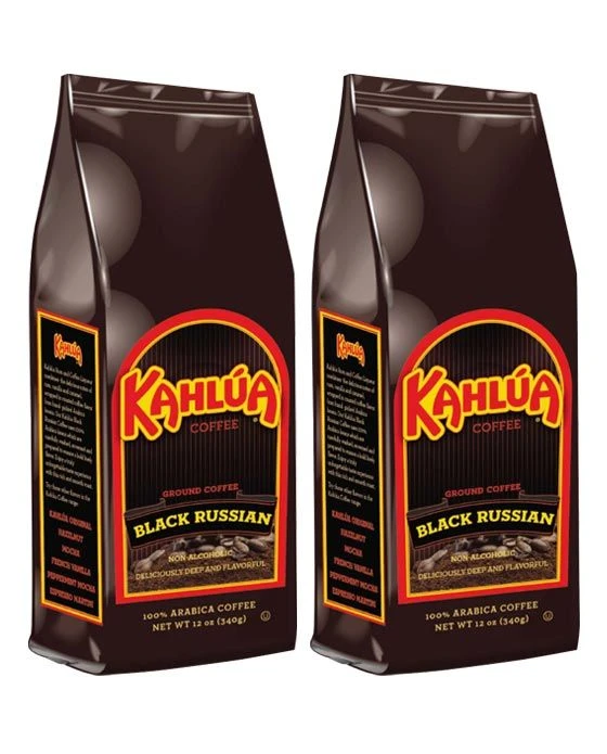 Kahlua Black Russian Gourmet Ground Coffee (2 Bags/12 Oz) 1 Kahlua Black Russian Gourmet Ground Coffee (2 Bags/12 Oz)