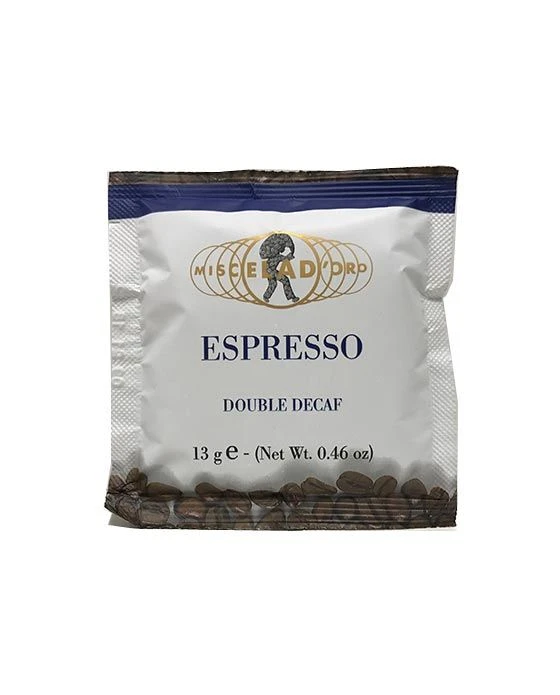 Miscela D'Oro Double Espresso 2 X 100 Pods 200 Total (Decaf) 1 Miscela D'Oro Double Espresso 2 X 100 Pods 200 Total (Decaf)