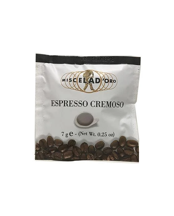 Miscela D'Oro Espresso Cremoso (Single) - 4 X 150 Pods 600 Total (Regular) 1 Miscela D'Oro Espresso Cremoso (Single) - 4 X 150 Pods 600 Total (Regular)