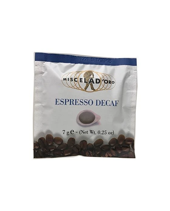Miscela D'Oro Single Espresso - 2 X 150 Pods 300 Total (Decaf) 1 Miscela D'Oro Single Espresso - 2 X 150 Pods 300 Total (Decaf)