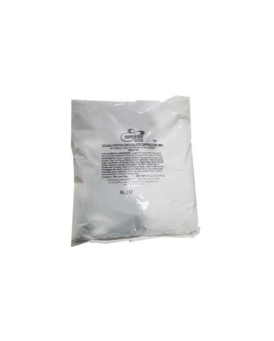 Superior Cappuccino Mix Double Dutch Chocolate 1 Bag (2 Lbs) 1 Superior Cappuccino Mix Double Dutch Chocolate 1 Bag (2 Lbs)