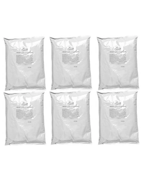 Superior Cappuccino Mix English Toffee 6 Bags (2 Lbs Ea) 2 Superior Cappuccino Mix English Toffee 6 Bags (2 Lbs Ea) - Image 2