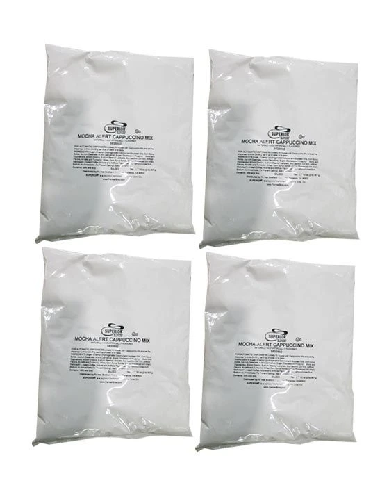Superior Cappuccino Mix Chocolate Hazelnut 4 Bags (2 Lbs Ea) 1 Superior Cappuccino Mix Chocolate Hazelnut 4 Bags (2 Lbs Ea)