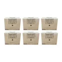 Ancient Roots Single Serve Mushroom Coffee, Made With Chaga And Lion's Mane, 100% Arabica, Medium Roast, (French Vanilla) (72 Count)