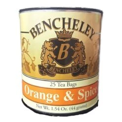 Bencheley Orange & Spice Tea, 25 Tea Bags (1.54 Oz) 7 Bencheley Orange & Spice Tea, 25 Tea Bags (1.54 Oz) -Koffee Express Sales bencheley orange spice tea 1