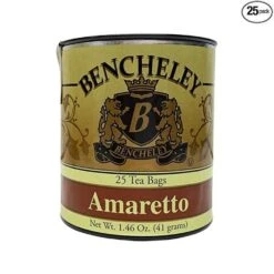 Bencheley Amaretto Tea, 25 Tea Bags (1.46 Oz) 7 Bencheley Amaretto Tea, 25 Tea Bags (1.46 Oz) -Koffee Express Sales bencheleyamaretto1 1