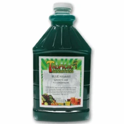 Granita Machine, Frozen Drink Blue Hawaii Slush Machine Cocktail Mix 1 Bottle