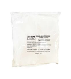 Superior Boyds Cappuccino English Toffee 2 Bags (2 Lbs) 3 Superior Boyds Cappuccino English Toffee 2 Bags (2 Lbs) -Koffee Express Sales boyds cappuccino english toffee 1 bag 1