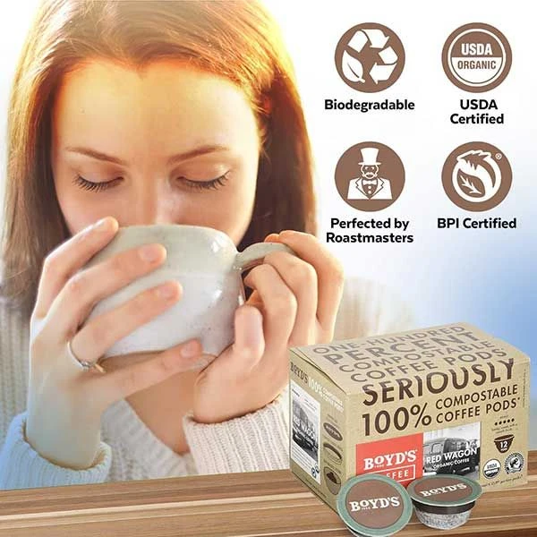 Boyd's Coffee French No. 6 Coffee - Dark Roast - Single Cup (72 Count) 3 Boyd's Coffee French No. 6 Coffee - Dark Roast - Single Cup (72 Count) - Image 3