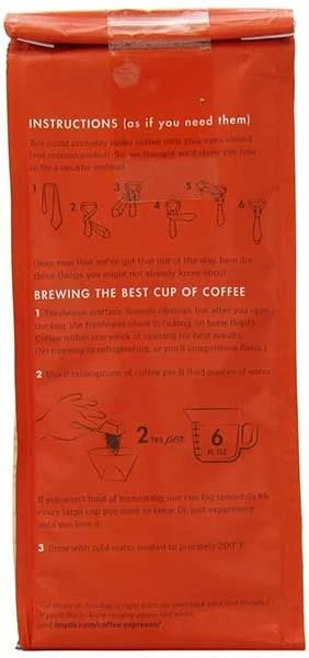Boyd's Organic Red Wagon Coffee - Ground Dark Roast - 12-Oz 2 Bags 7 Boyd's Organic Red Wagon Coffee - Ground Dark Roast - 12-Oz 2 Bags - Image 7