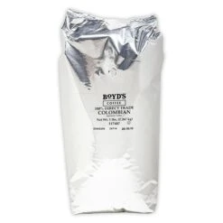 Boyd's Direct Trade 100% Colombian Whole Bean Coffee, Light Roast, 5lb Bag – Smooth, Bright, & Sweet Acidity