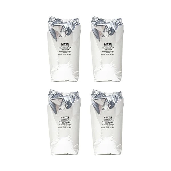 Boyd's Direct Trade 100% Colombian Whole Bean Coffee, Light Roast, 4/5lb Bags – Smooth, Bright, & Sweet Acidity 2 Boyd's Direct Trade 100% Colombian Whole Bean Coffee, Light Roast, 4/5lb Bags – Smooth, Bright, & Sweet Acidity - Image 2