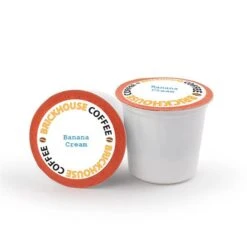 Brickhouse Single Serve Coffee, Banana Cream, 72 Count -Koffee Express Sales brickhouse banana cream single serve cups 12 cnt