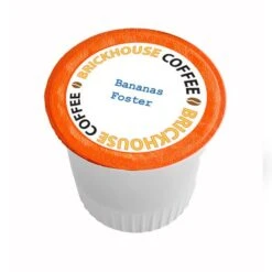Brickhouse Single Serve Coffee, Bananas Foster, 72 Count -Koffee Express Sales brickhouse bananas foster single serve cups 12 cnt