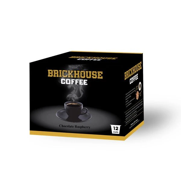 Brickhouse Single Serve Coffee, Chocolate Raspberry, 12 Count 1 Brickhouse Single Serve Coffee, Chocolate Raspberry, 12 Count