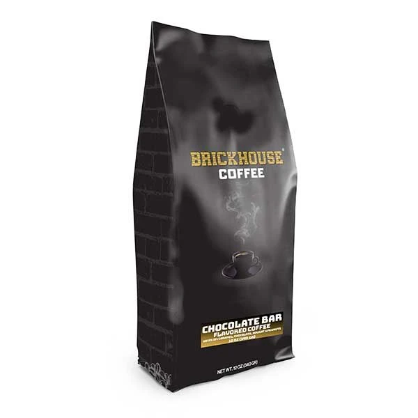 Brickhouse Ground Coffee, Chocolate Bar Flavored Ground Coffee, 12 Oz 1 Brickhouse Ground Coffee, Chocolate Bar Flavored Ground Coffee, 12 Oz