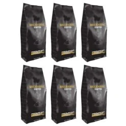 Brickhouse Ground Coffee, Chocolate Bar Flavored Coffee, 6/12 Oz Bags