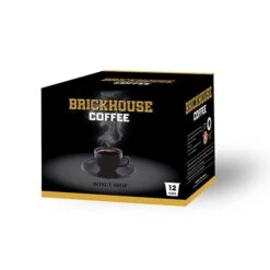Brickhouse Single Serve Coffee, Donut Shop, 12 Count