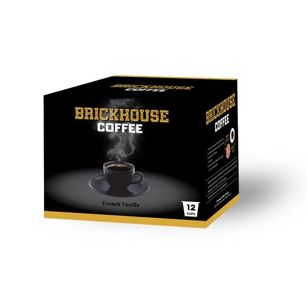 Brickhouse Single Serve Coffee, French Vanilla, 72 Count 2 Brickhouse Single Serve Coffee, French Vanilla, 72 Count - Image 2